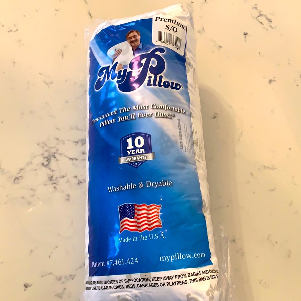 Premium My Pillow - brand new never used